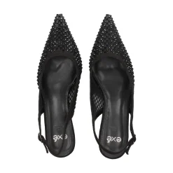 EXE Zapatos de tacón medio de Mujer BLAIR-235 NEGRO