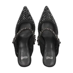 EXE Zuecos de Mujer LAMINA-277 NEGRO