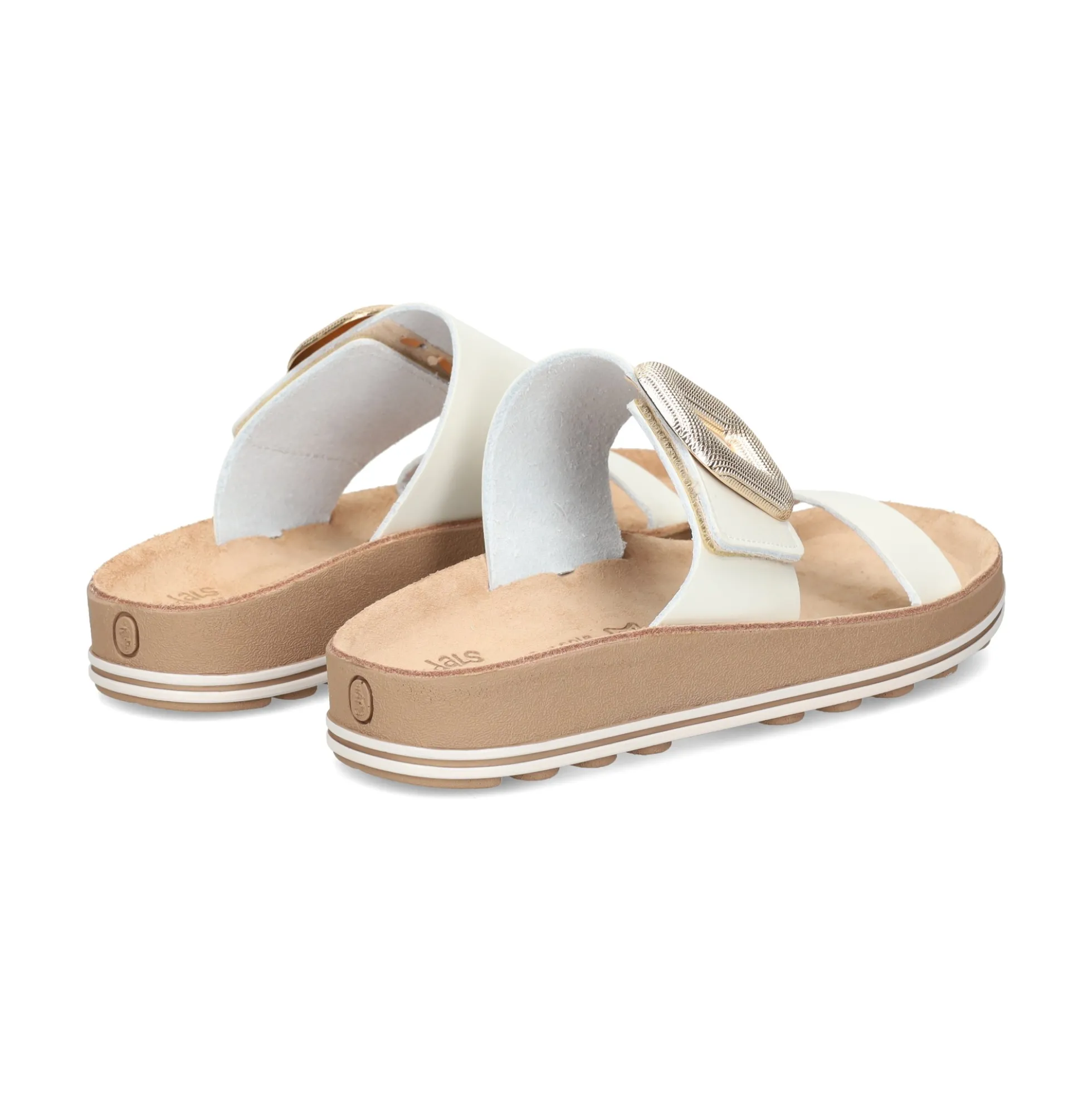 FANTASY Sandalias planas de Mujer GIGI BLANCO