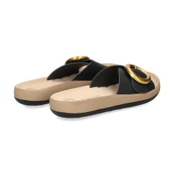 FANTASY Sandalias planas de Mujer KIKI NEGRO