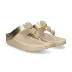 FITFLOP Sandalias cuña de Mujer IU1 675 PLATINO