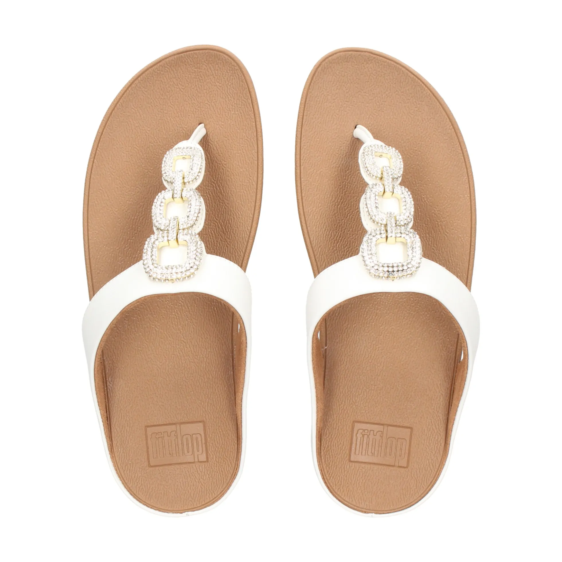 FITFLOP Sandalias cuña de Mujer HX2 194 White