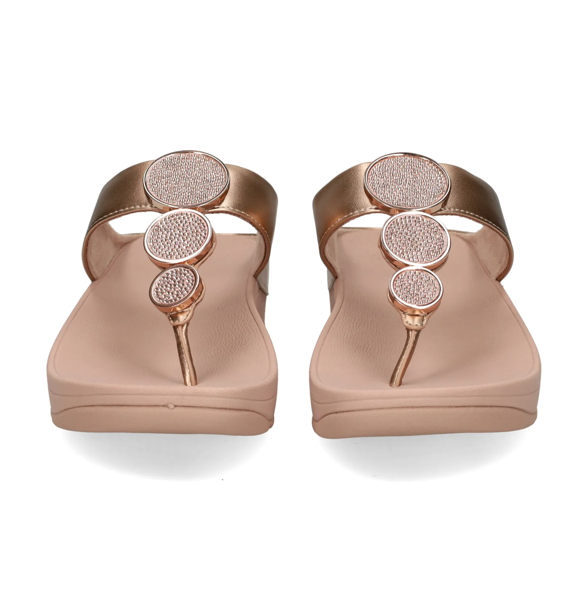 FITFLOP Sandalias cuña de Mujer HJ1 323 ROSE GOLD