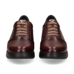 FLUCHOS Zapatos Blucher F2096 BURDEOS+COM.1