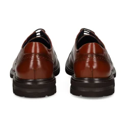 FLUCHOS Zapatos de vestir de Hombre F0629 CASTAÑO