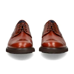 FLUCHOS Zapatos de vestir de Hombre F0630 CASTAÑO