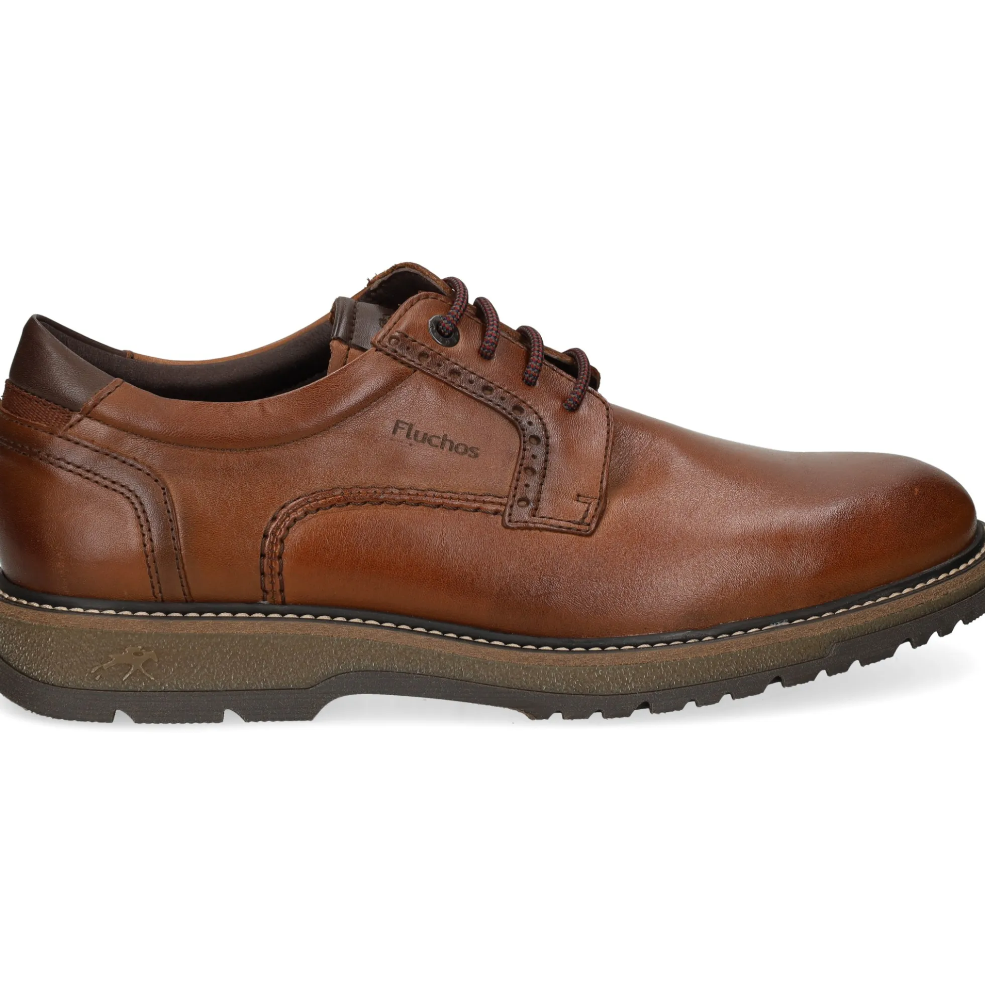 FLUCHOS Zapatos de vestir de Hombre F2319 CAMEL+COM.2