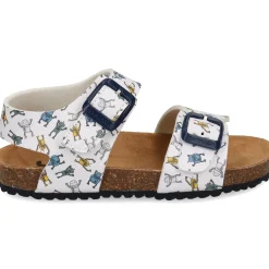 GARVALIN Sandalias, chanclas y albarcas de niña 242468-B BLANCO