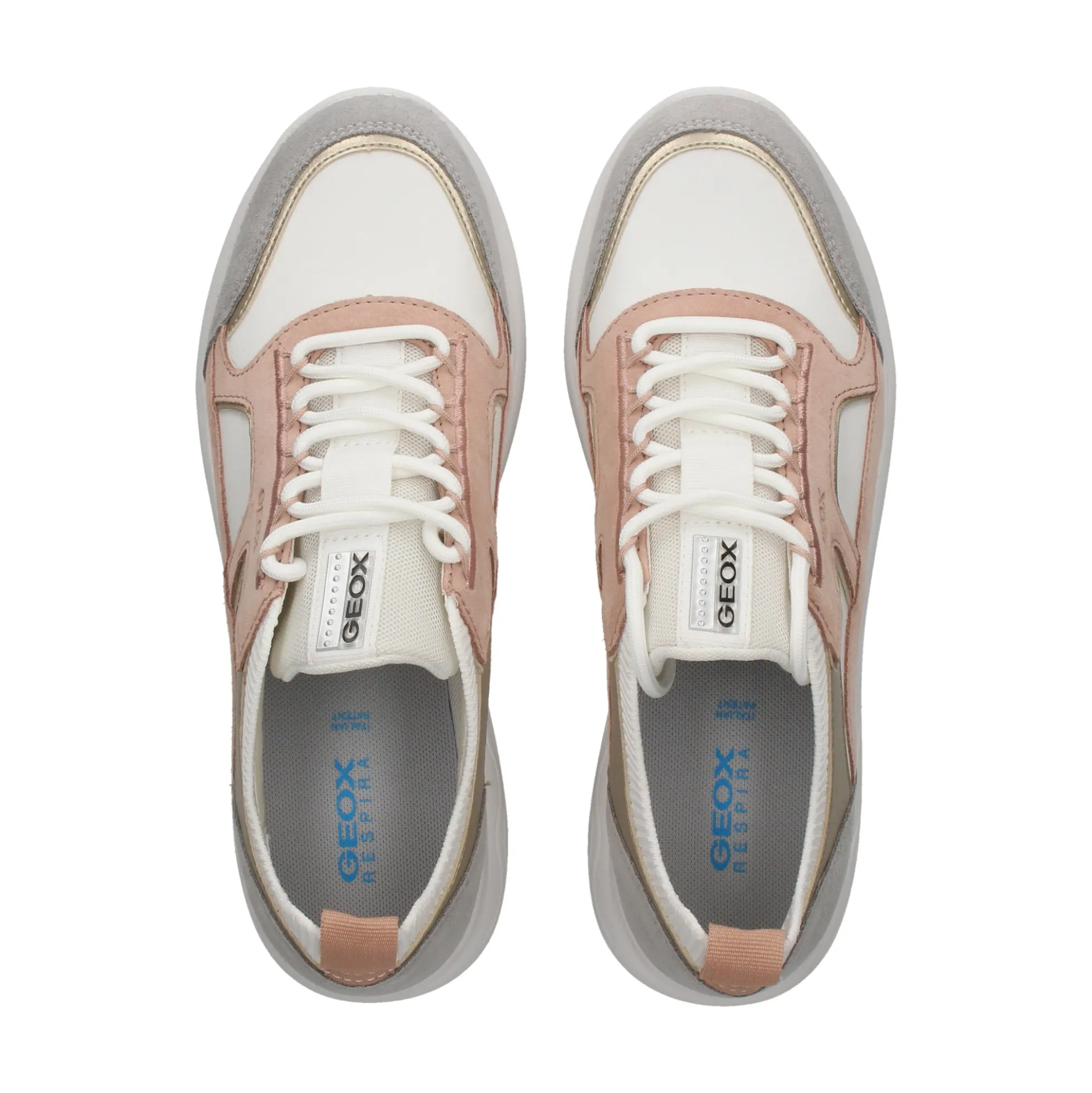 GEOX Zapatillas de Mujer D26NUC C1Z8Z NUDE