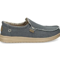 HEY DUDE Mocasines de Hombre 40124 4NL DEEP BLUE
