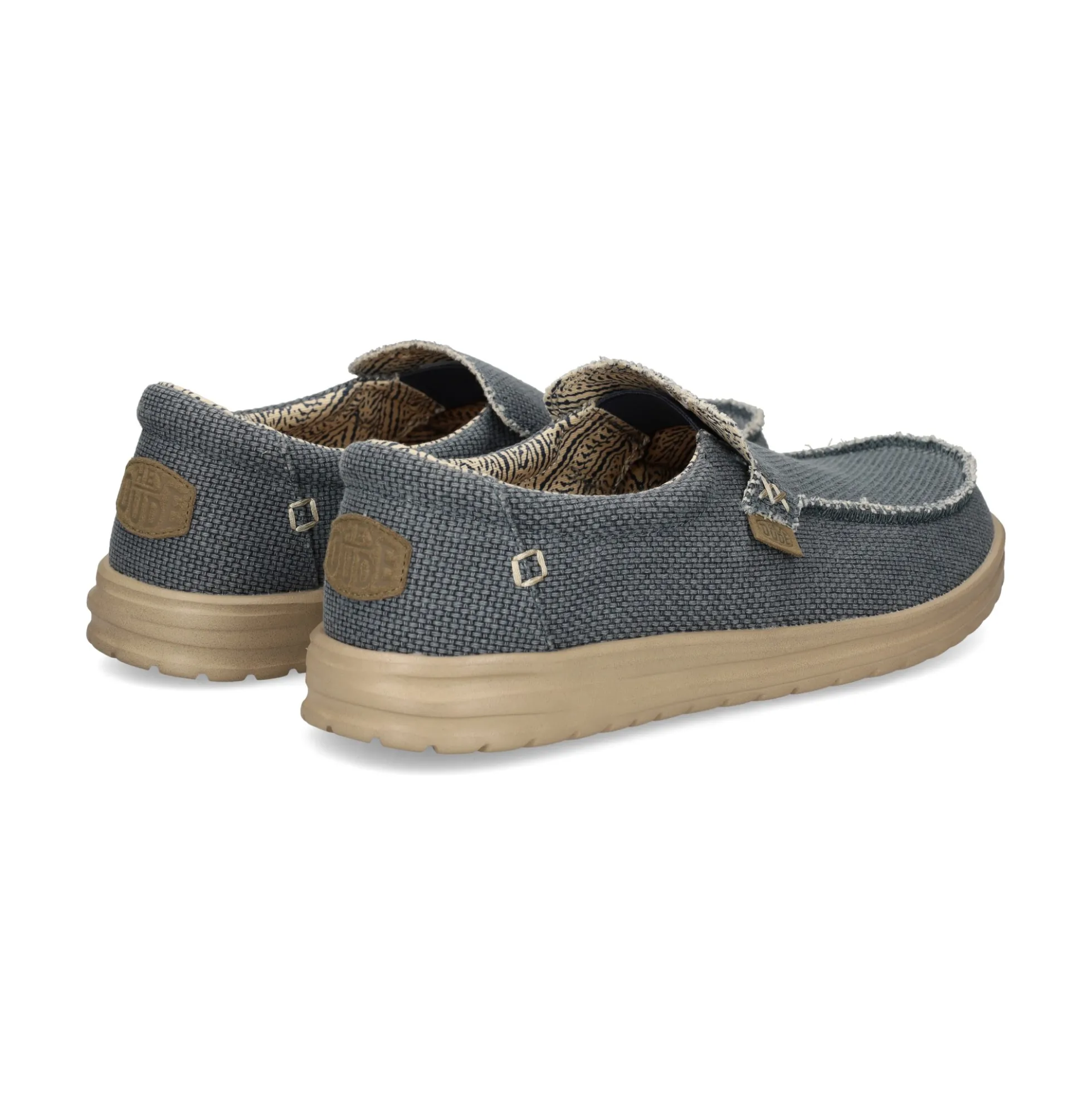 HEY DUDE Mocasines de Hombre 40124 4NL DEEP BLUE