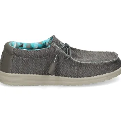 HEY DUDE Zapatillas de Hombre WALLY SOX 025 CHARCOAL