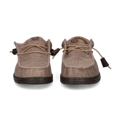 HEY DUDE Zapatillas de Hombre WALLY STRETCH 0PQ DEEP TAUPE/