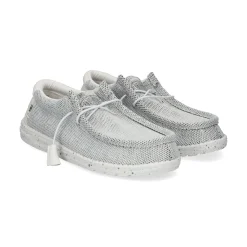 HEY DUDE Zapatillas de Hombre WALLY SOX 1KA STONE WHITE