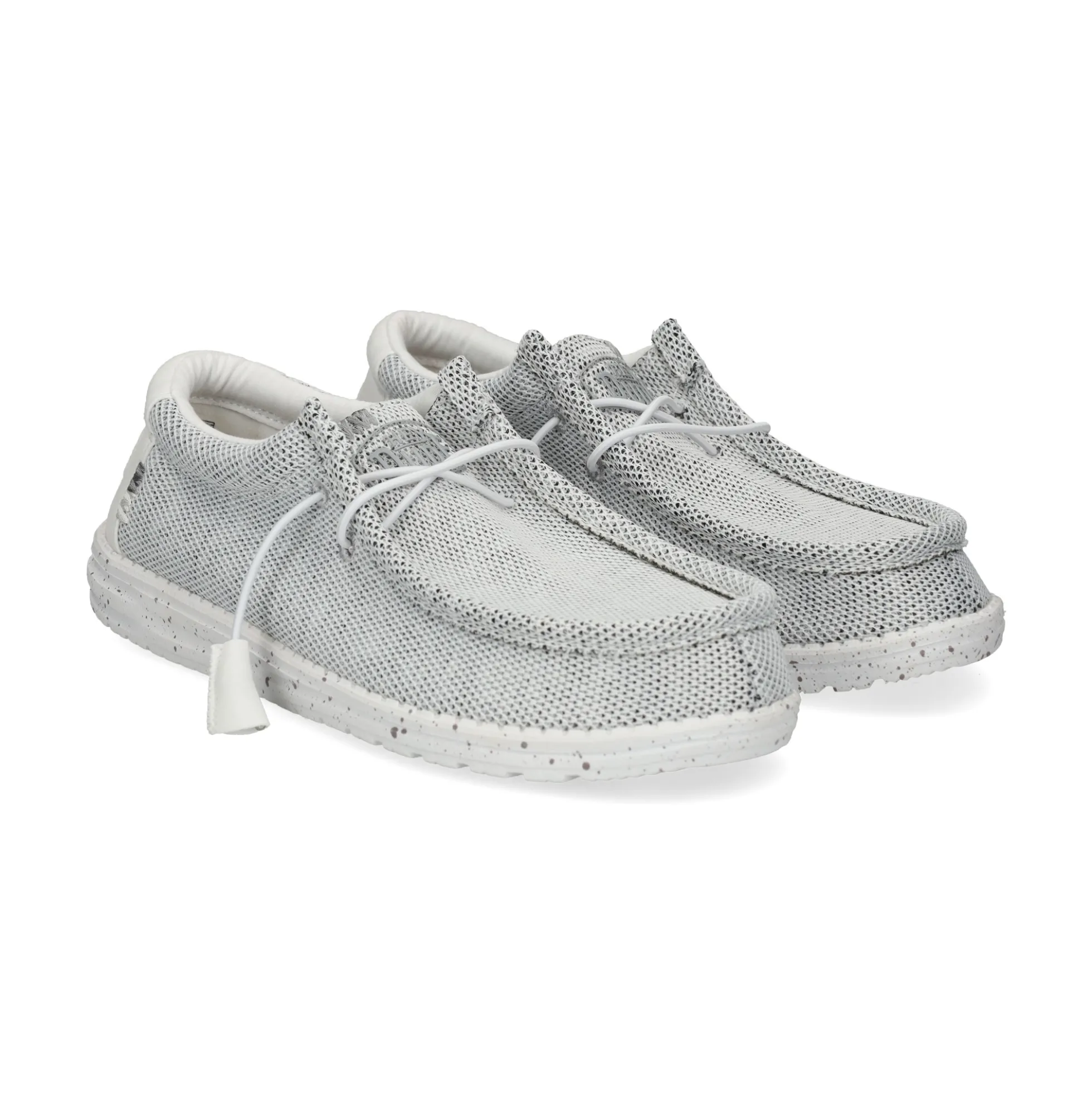HEY DUDE Zapatillas de Hombre WALLY SOX 1KA STONE WHITE