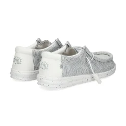 HEY DUDE Zapatillas de Hombre WALLY SOX 1KA STONE WHITE