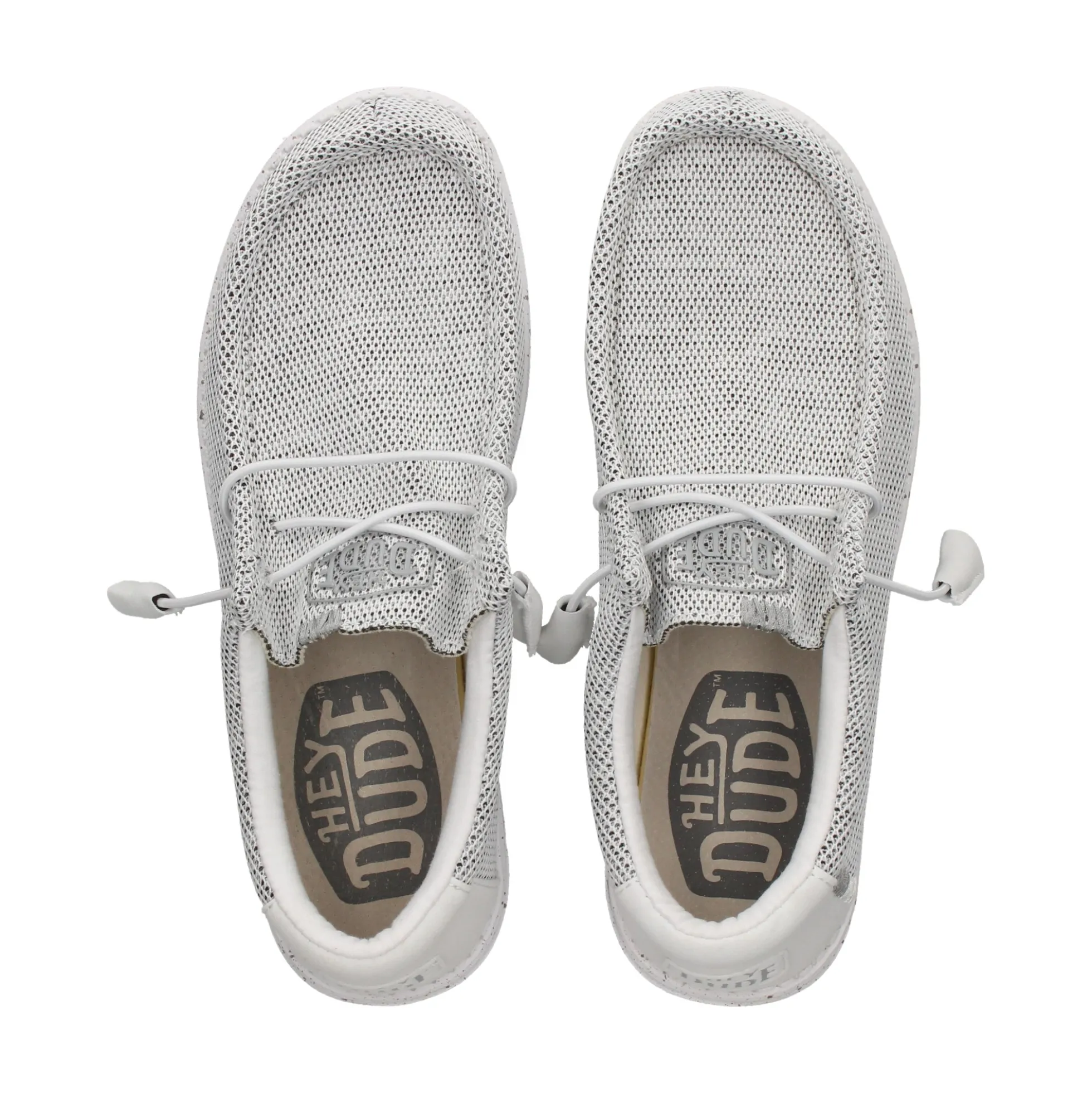HEY DUDE Zapatillas de Hombre WALLY SOX 1KA STONE WHITE