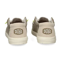 HEY DUDE Zapatillas de Hombre WALLY BRAIDED 2BS FOSSIL