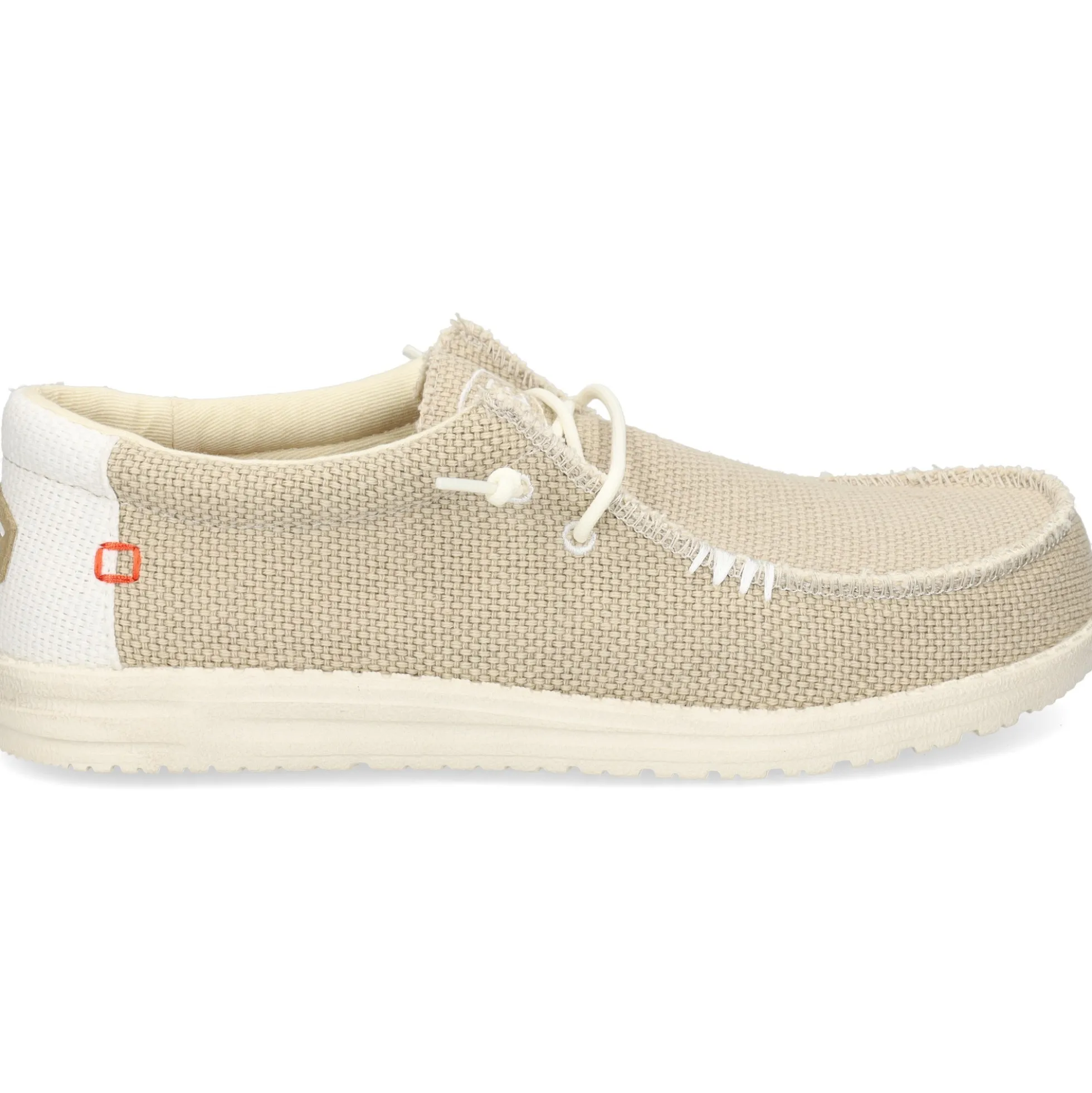 HEY DUDE Zapatillas de Hombre WALLY BRAIDED 1LB OFF WHITE