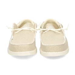 HEY DUDE Zapatillas de Hombre WALLY BRAIDED 1LB OFF WHITE