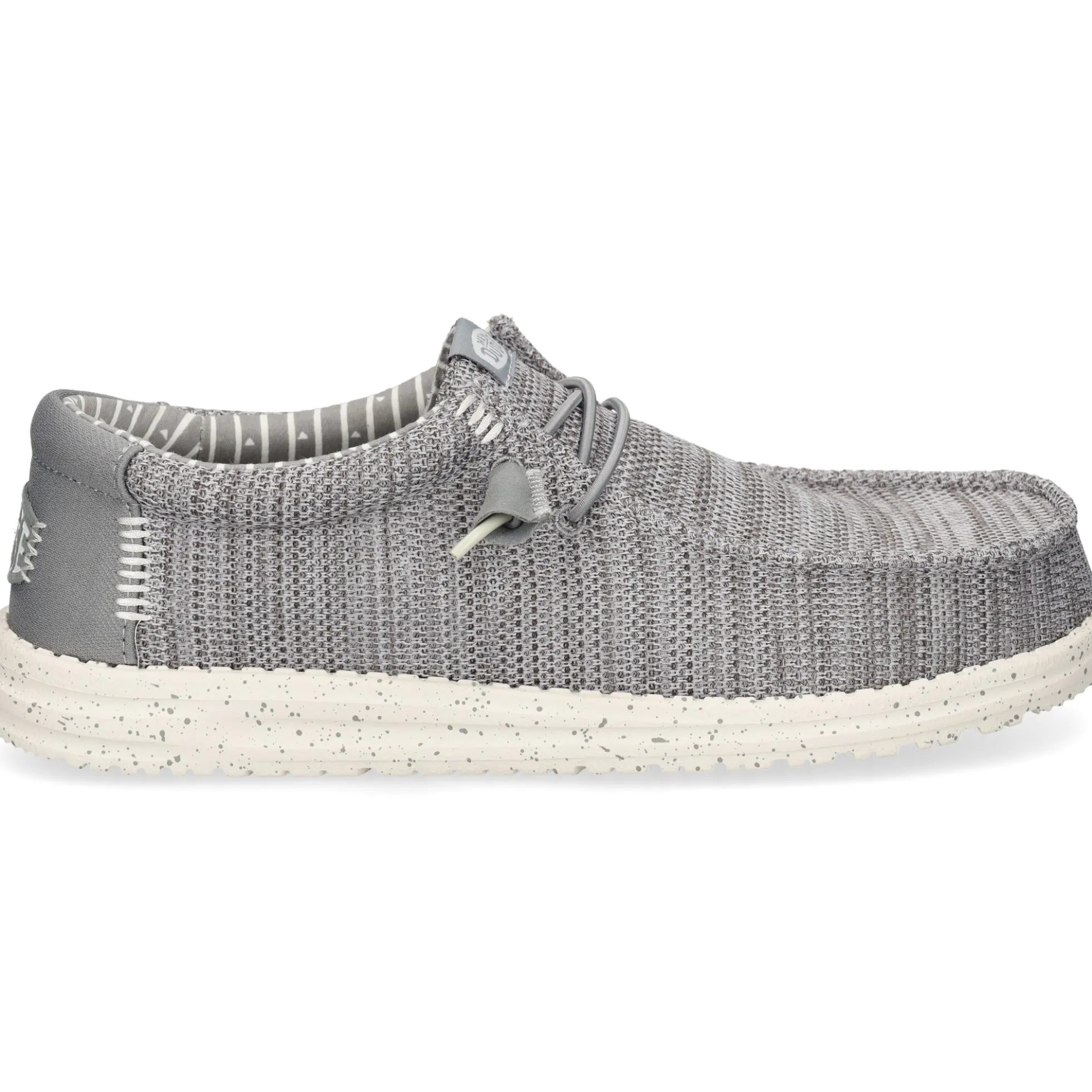 HEY DUDE Zapatillas de Hombre WALLY STRETCH 030 GRIS