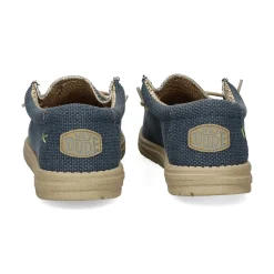 HEY DUDE Zapatillas de Hombre WALLY BRAIDED 4NM BLUE NIGHT