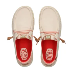 HEY DUDE Zapatillas de Mujer WENDY CHAMBRAY BOHO 106 NATURAL