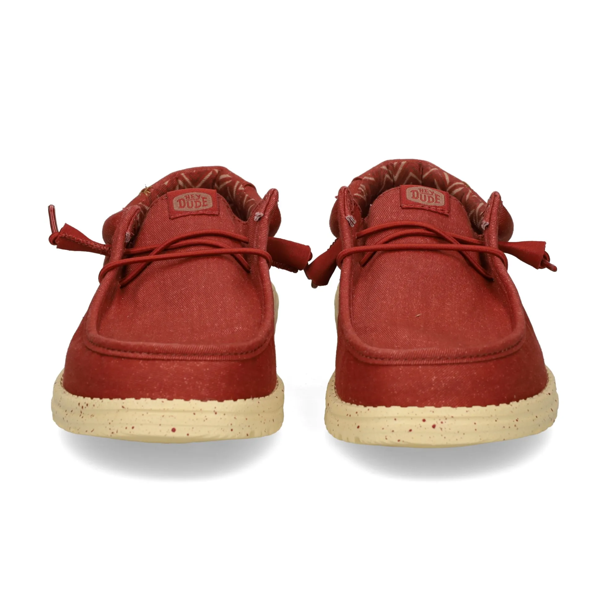 HEY DUDE Zapatos de vestir de Hombre 40700 7BH BURNT RED