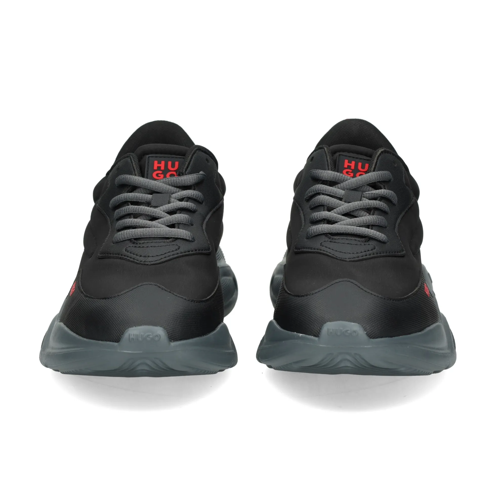 HUGO Zapatillas de Hombre Leon_Runn_nypu_N 016 Charcoal