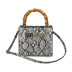 JUST CAVALLI Bolsos 80RA4BD2 L02 WHITE/BLACK