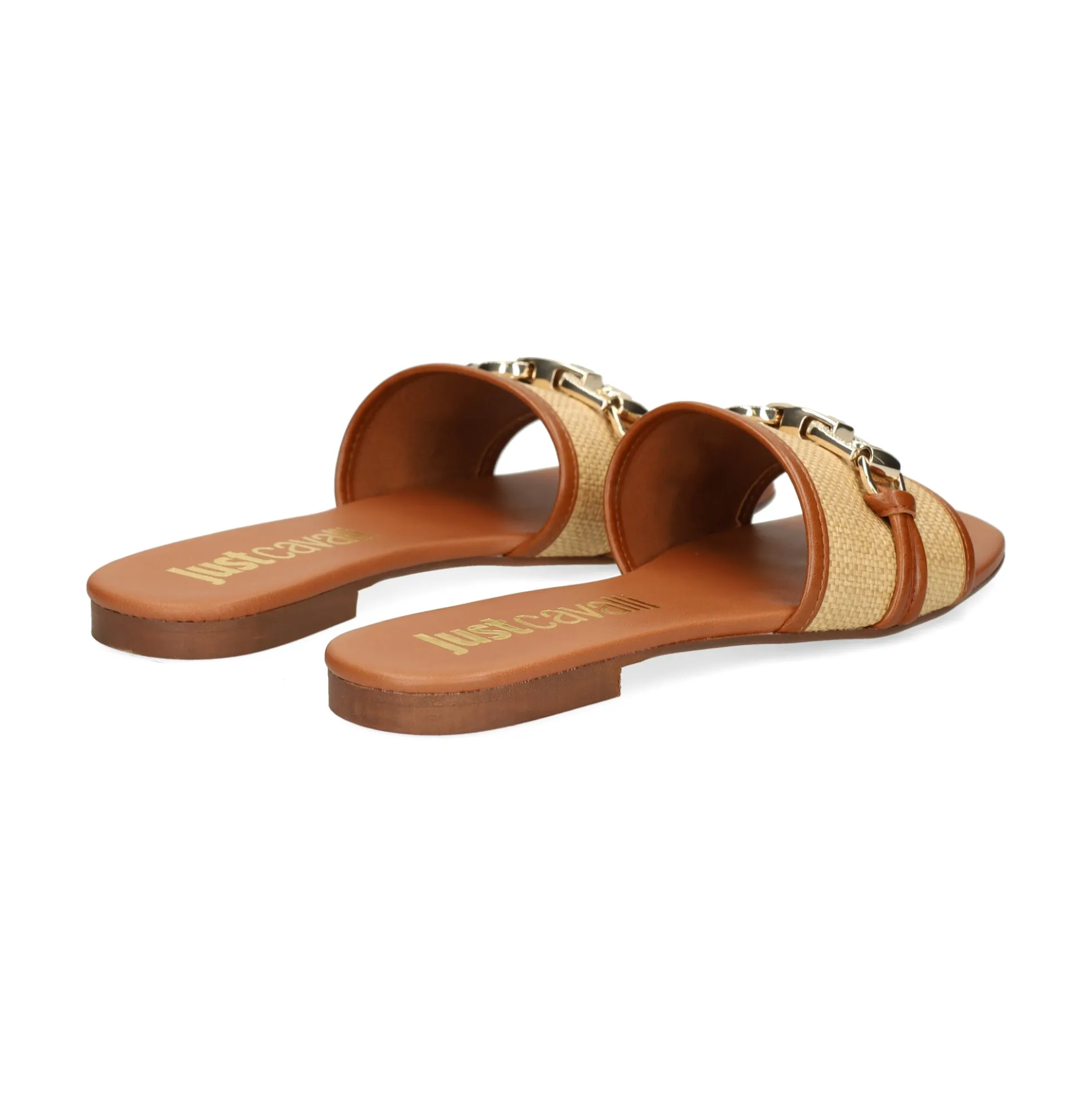 JUST CAVALLI Sandalias planas de Mujer 80RA3S81 766 PINK