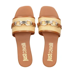 JUST CAVALLI Sandalias planas de Mujer 80RA3S81 766 PINK
