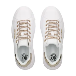 JUST CAVALLI Zapatillas de Mujer 78RA3SB1 QA9 WHITE/GOLD