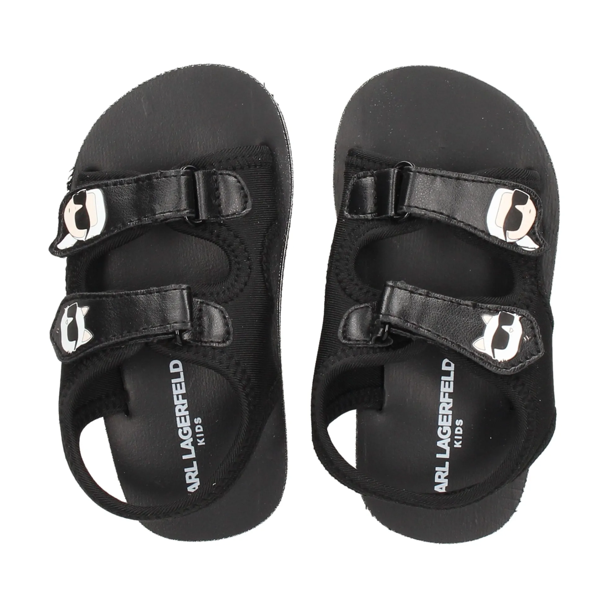 KARL LAGERFELD KIDS Sandalias, chanclas y albarcas de niña Z31183 09B NEGRO