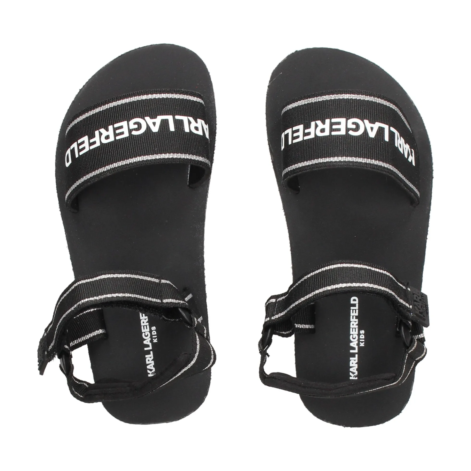 KARL LAGERFELD KIDS Sandalias, chanclas y albarcas de niña Z30374 09B NEGRO