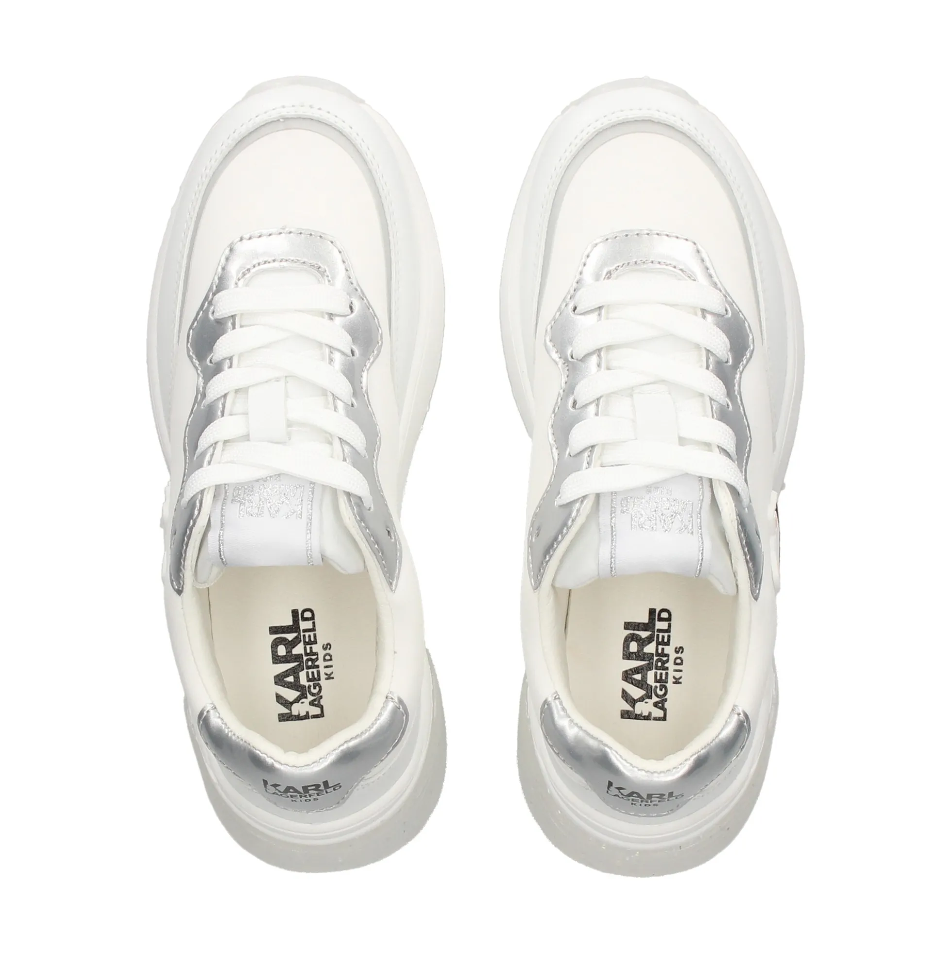 KARL LAGERFELD KIDS Zapatillas de niñas Z30373 10P BLANCO