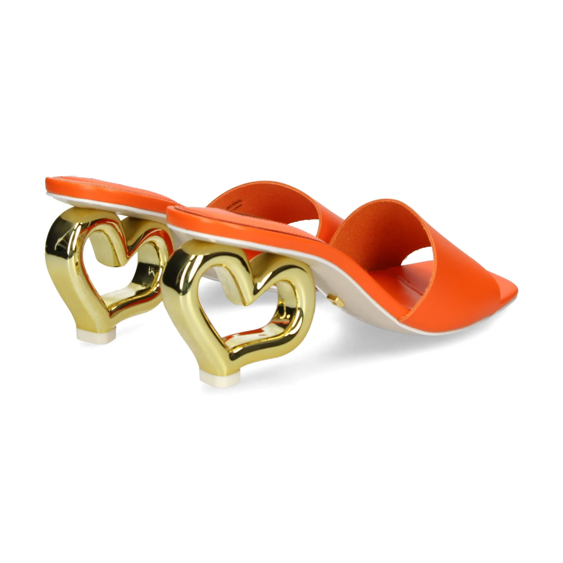 KAT MACONIE Sandalias con tacón de Mujer CHICHI-SORANGE NARANJA