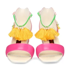 KAT MACONIE Sandalias con tacón de Mujer KAY NARANJA MULTI
