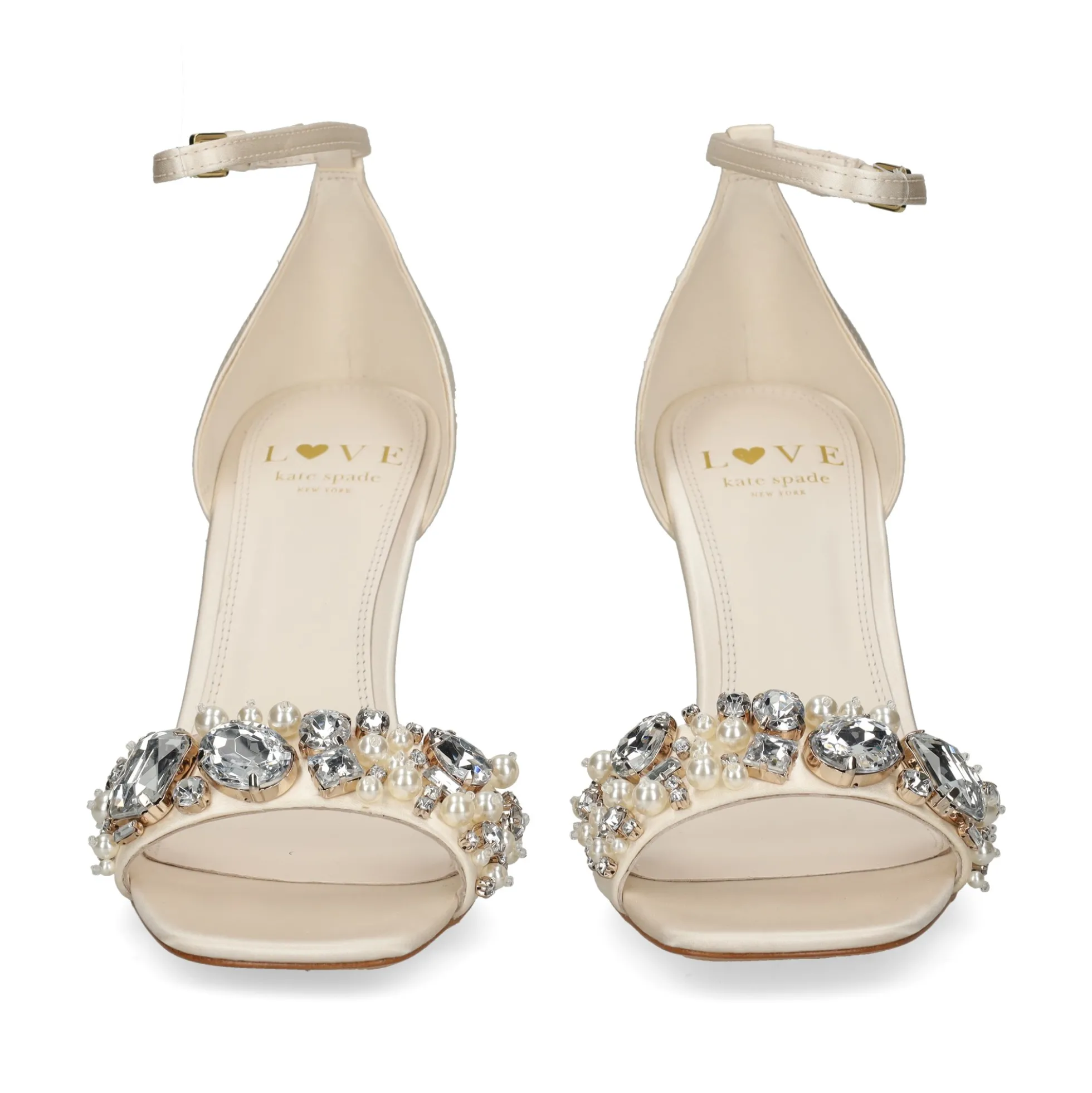 KATE SPADE Sandalias con tacón de Mujer KK307 250 CREAM