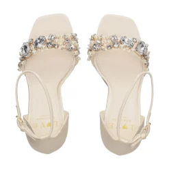 KATE SPADE Sandalias con tacón de Mujer KK307 250 CREAM
