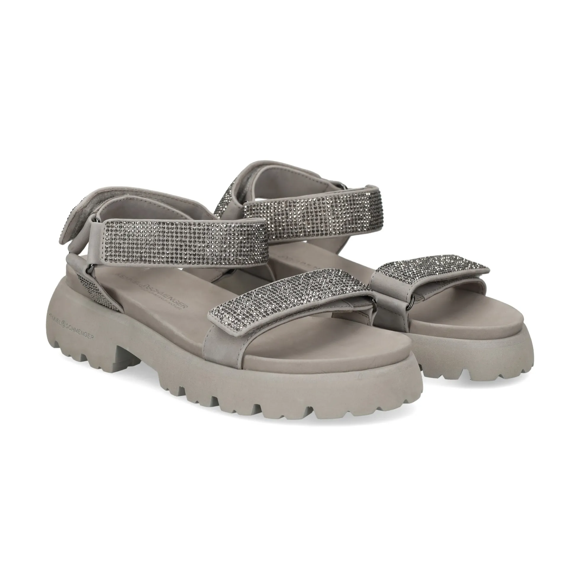 KENNEL & SCHMENGER Sandalias con plataforma de Mujer 31-47330 673 KIESEL/GUN