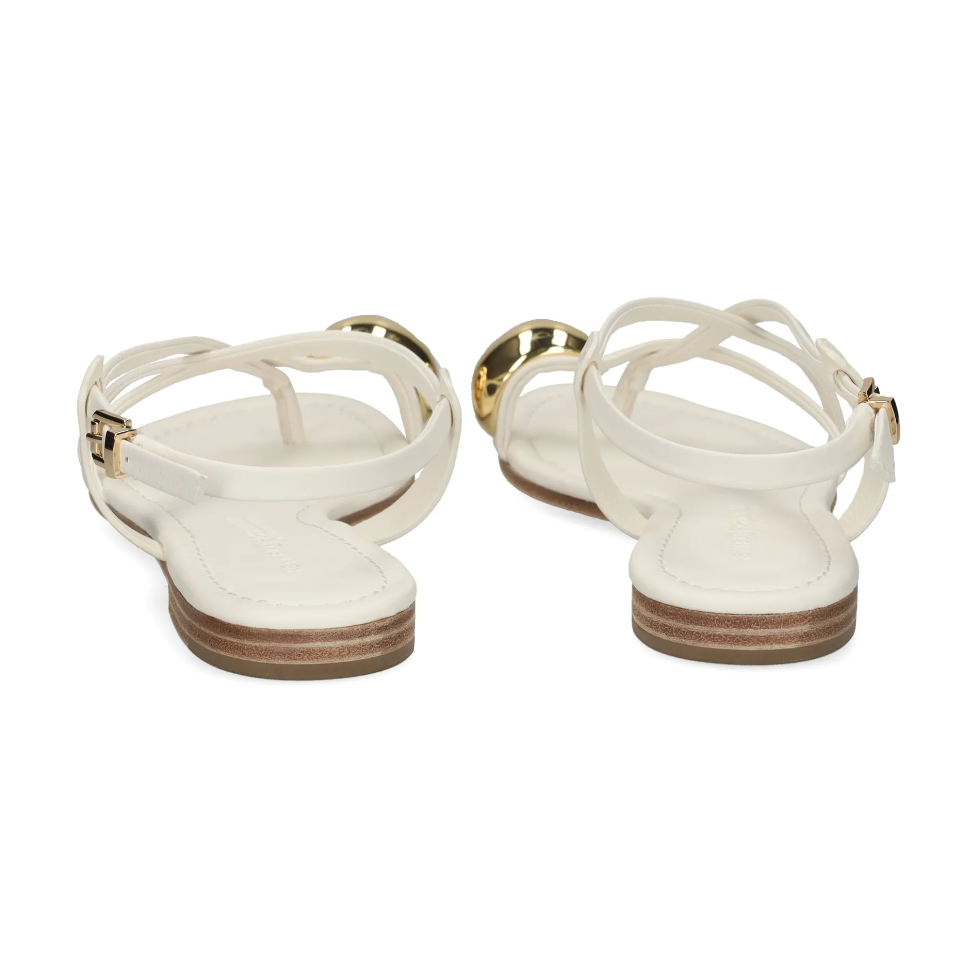 KENNEL & SCHMENGER Sandalias planas de Mujer 51-95100 223 BUTTER/GOLD