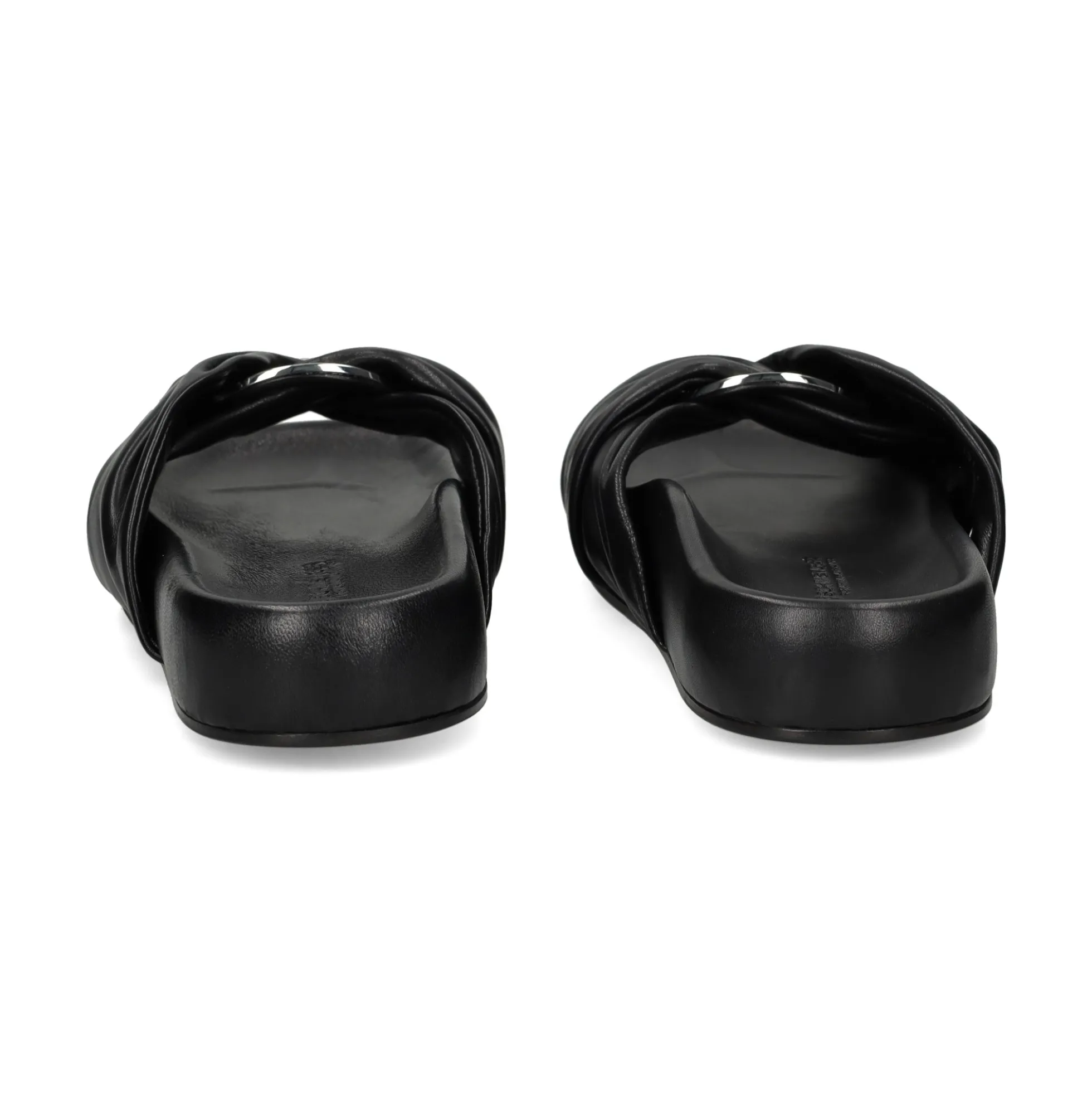 KENNEL & SCHMENGER Sandalias planas de Mujer 51-96240 210 BLACK/SILVE