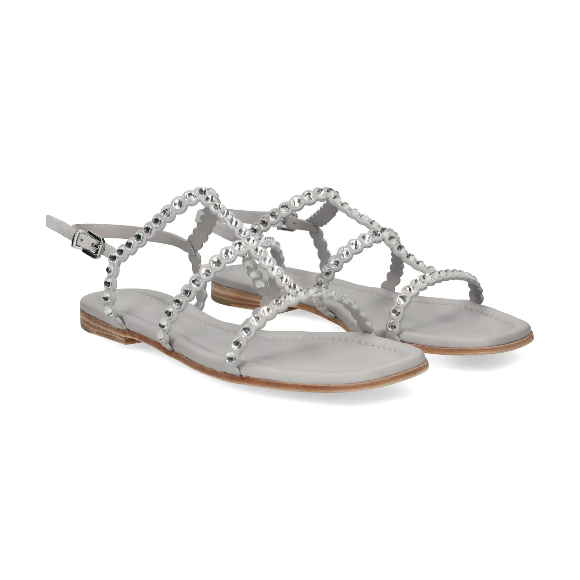 KENNEL & SCHMENGER Sandalias planas de Mujer 31-93540 308 CEMENT