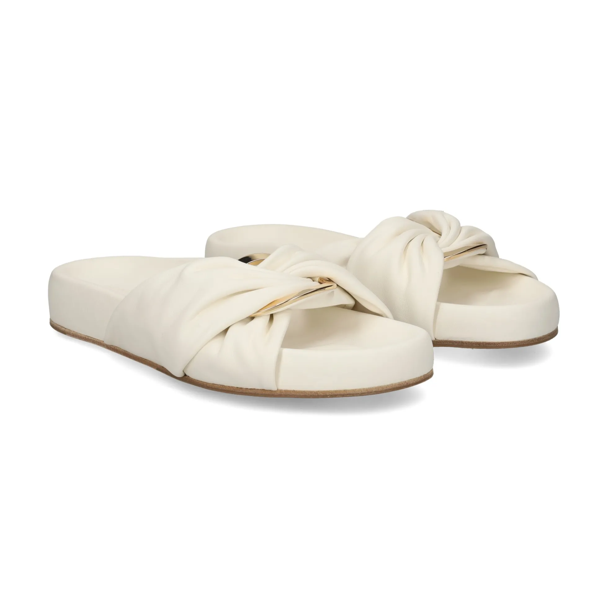 KENNEL & SCHMENGER Sandalias planas de Mujer 51-96240 223 BUTTER/GOLD