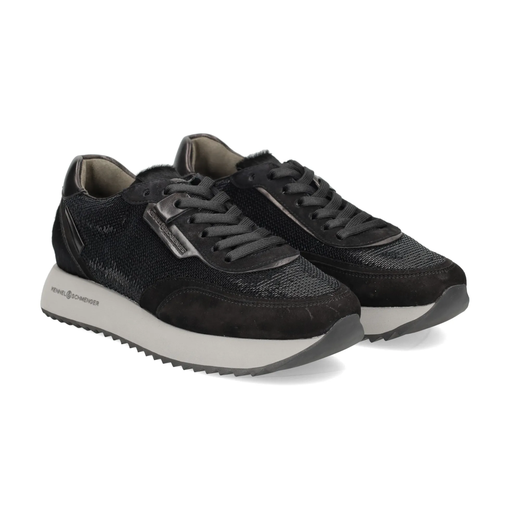 KENNEL & SCHMENGER Zapatillas de Mujer 21-25500 680 NEGRO