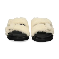 KENZO Sandalias planas de Mujer FE62MU041L63 03 ECRU