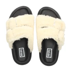 KENZO Sandalias planas de Mujer FE62MU041L63 03 ECRU