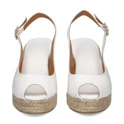 LA SANTA Zapatos cuña 23YU168 BLANCO