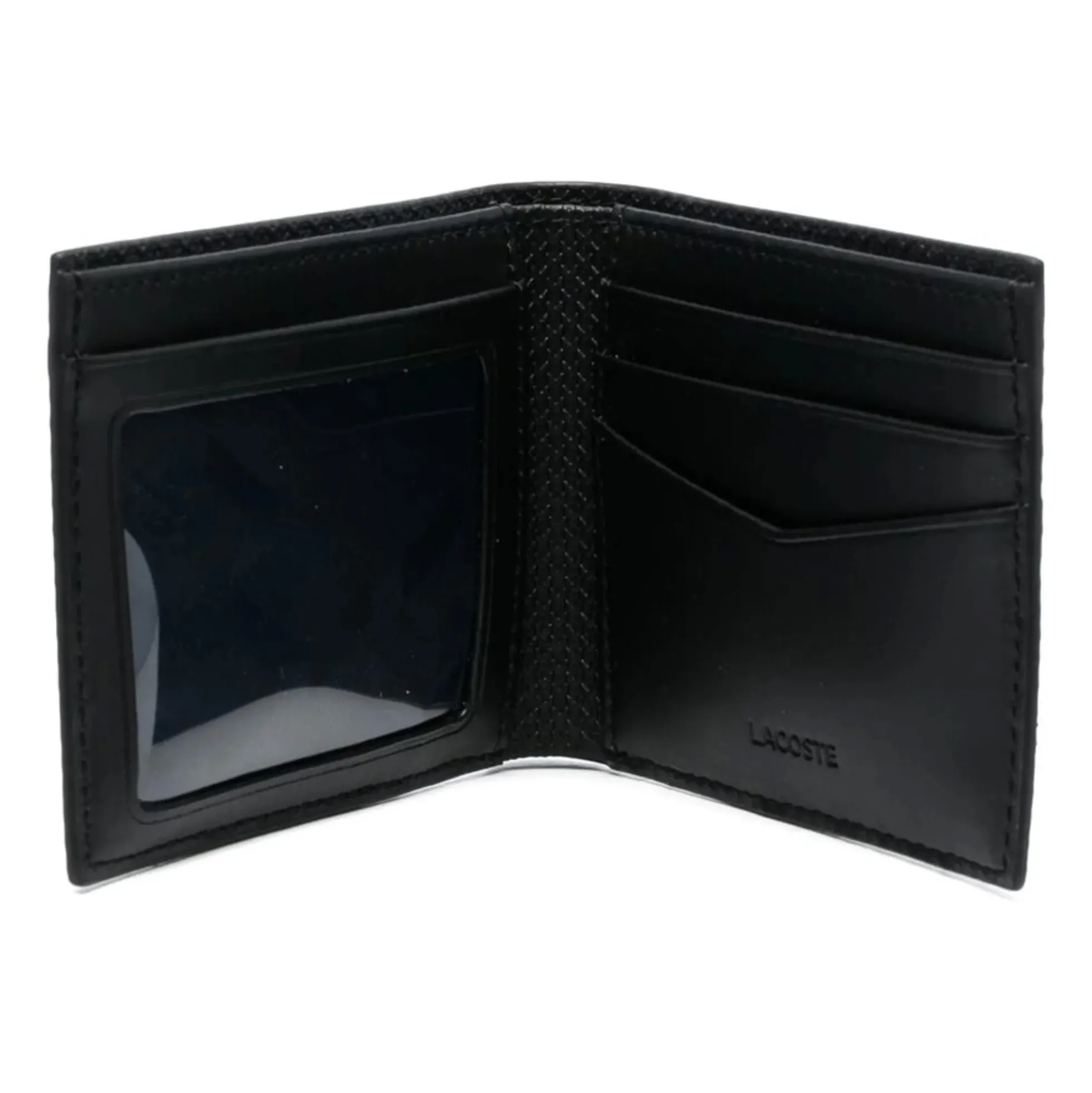 LACOSTE Billeteras NH2824CE 000 NEGRO